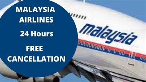 malaysia airlines booking cancellation
